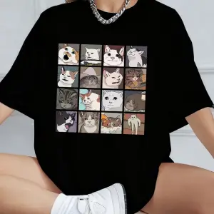 Urban Pop Graphic Kadın Tişört KoleksiyonuKod 5605