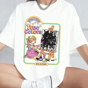 Urban Pop Graphic Kadın Tişört KoleksiyonuKod 5609