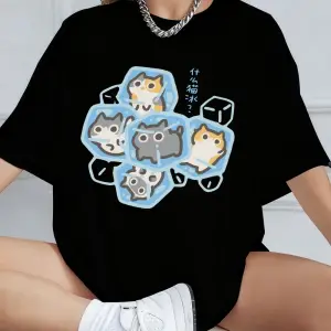 Urban Pop Graphic Kadın Tişört KoleksiyonuKod 5617