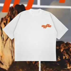 Utopia Mountains Vintage Oversize Unisex Pamuklu Nefes Alan Kalın Kumaşlı