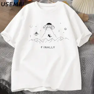 Uzaylı Kaçırma Nihayet T Shirt UFO Komik Uzay Tshirt Harajuku Pamuk Tee Unisex Giyim Büyük Bo 2829