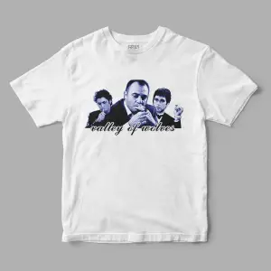 Valley of Wolves Kurtlar Vadisi Tony Montana Scarface Polat Çakır Baskılı Tişört