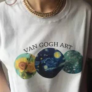 Van Gogh Art - T-shirt Beyaz