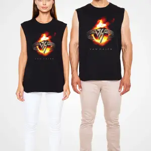 Van Halen Siyah Kolsuz Tişört T-shirt