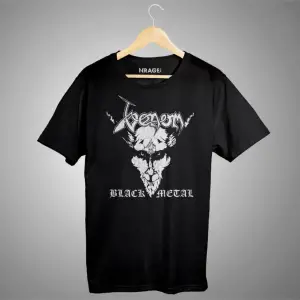 Venom Black Metal Baskılı Unisex Tişört