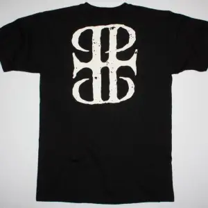 VENOM PHOTO BAND NEW BLACK T-SHIRT ÖN VE ARAKA BASKILI
