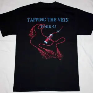 VINNIE VINCENT INVASION TOUR 86-87 NEW BLACK T SHIRT ÖN VE ARAKA BASKILI