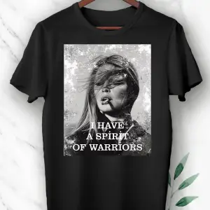 Vintage Brigitte Bardot Baskılı Unısex Beyaz Tişört