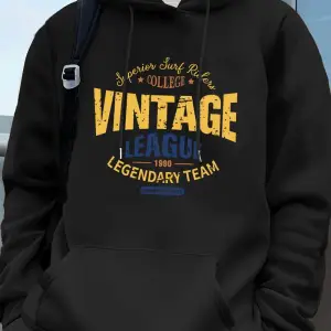 Vintage Legue Efsanevi Takım Baskılar Erkekler Kapüşonlular Sonbahar Polar Sıcak Kazak Rahat