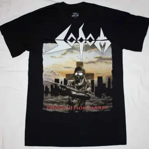 VIO-LENCE ETERNAL NIGHTMARE NEW BLACK T-SHIRT ÖN VE ARAKA BASKILI