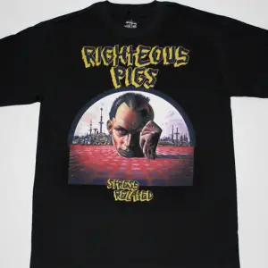 WARRANT DIRTY ROTTEN FILTHY STINKING RICH 89 NEW BLACK T-SHIRT ÖN BASKILI