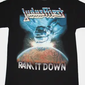 WATCHTOWER ENERGETIC DISASSEMBLY 1985 NEW BLACK T SHIRT ÖN VE ARAKA BASKILI