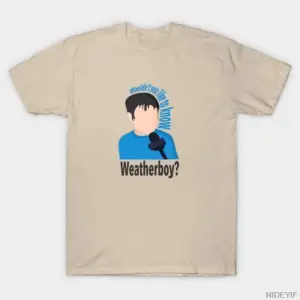 Weatherboy T-shirt Erkek Kadın %100 Pamuklu Tişörtler Kısa Kollu Üstler 1215-3