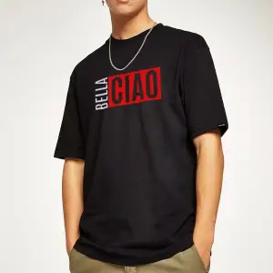 Wed Oversize Bella Ciao Baskılı Tshirt