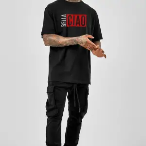 Wed Oversize Bella Ciao Baskılı Tshirt