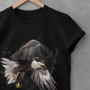 Wed Unisex Pamuk Avcı Kartal Hunter Eagle T-shirt