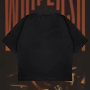 Whiplash Tempo Baskılı Oversize Unisex Pamuklu Nefes Alan Kalın Kumaşlı