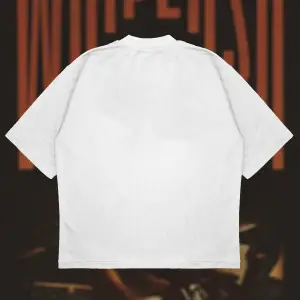 Whiplash Tempo Baskılı Oversize Unisex Pamuklu Nefes Alan Kalın Kumaşlı
