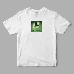Who Am I Baskılı Tişört