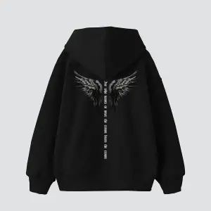 Wınget Crown Baskılı Oversize Unisex Beyaz