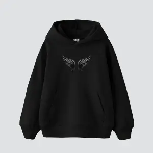 Wınget Crown Baskılı Oversize Unisex Beyaz