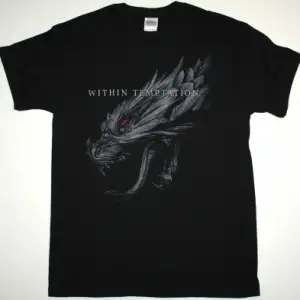 WITHIN TEMPTATION HYDRA HEAD NEW BLACK T-SHIRT