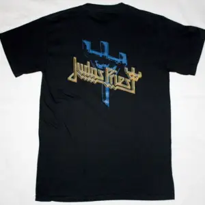 WOLFSBANE WASTED BUT DANGEROUS 1988 EP NEW BLACK T SHIRT ÖN VE ARAKA BASKILI