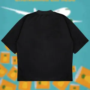 Wong Kar-wai Baskılı Oversize Unisex Pamuklu Nefes Alan Kalın Kumaşlı