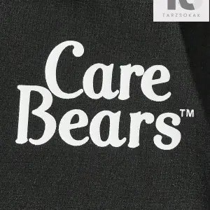 X Sevimli Ayıcıklar Erkek Karikatür ve Mektup Grafikli Tişört