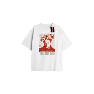 Y2k Twilight Team i love my boyfriend Tshirt KOD-Edward