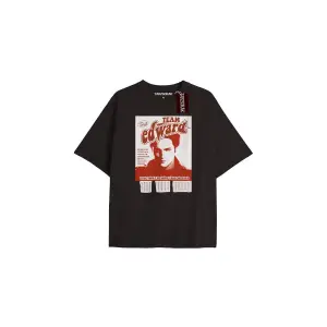 Y2k Twilight Team i love my boyfriend Tshirt KOD-Edward