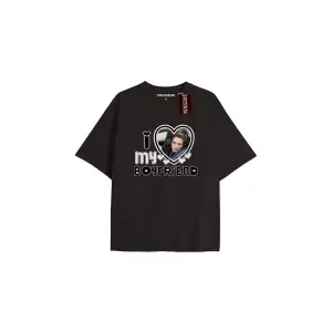 Y2k Twilight Team i love my boyfriend Tshirt KOD-Edward