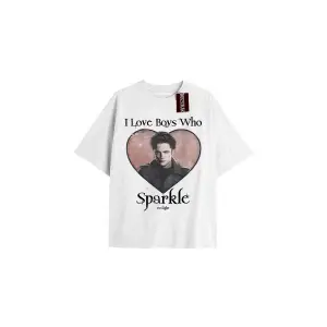 Y2k Twilight Team i love my boyfriend Tshirt KOD-Edward