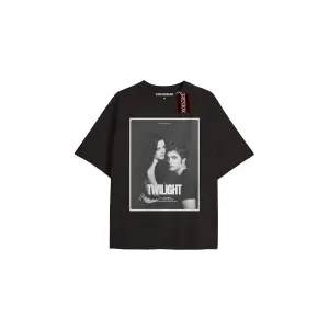 Y2k Twilight Team i love my boyfriend Tshirt KOD-Edward