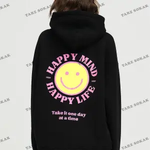 Y2K Unisex Happy Life Sweatshirt KOD 2000