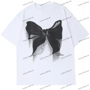 Y2K Unisex Harajuka Anime Retro Kawai Kuromi T-shirt Kod-Mavi-Etiket:  8351