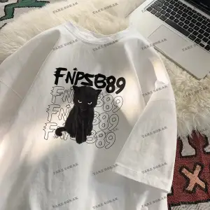 Y2K Unisex Harajuka Anime Retro Kawai Kuromi T-shirt Kod-Mavi-Etiket:  8411