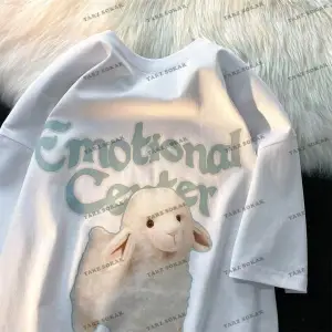 Y2K Unisex Harajuka Anime Retro Kawai Kuromi T-shirt Kod  Rertr Tarzsokak 6638