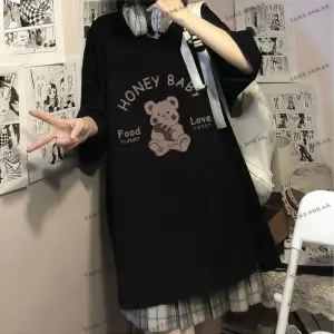 Y2K Unisex Harajuka Anime Retro Kawai Kuromi T-shirt Kod  Rertr Tarzsokak 6665