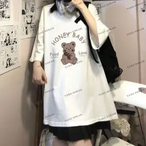 Y2K Unisex Harajuka Anime Retro Kawai Kuromi T-shirt Kod  Rertr Tarzsokak 6665