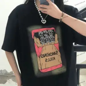 Y2K Unisex Harajuka Anime Retro Kawai Kuromi T-shirt Kod  Rertr Tarzsokak 6705