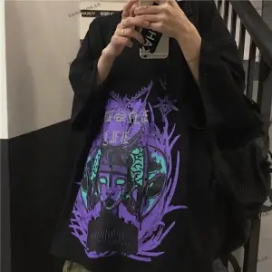 Y2K Unisex Harajuka Anime Retro Kawai Kuromi T-shirt Kod  Rertr Tarzsokak 6731