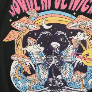 Y2K Unisex Harajuka Anime Retro Kawai Kuromi T-shirt Kod  Rertr Tarzsokak 6741