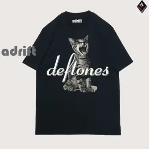 Y2K Unisex Harajuka Deftones Unisex Oversize Kalıp Tişört