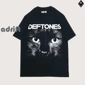 Y2K Unisex Harajuka Deftones Unisex Oversize Kalıp Tişört