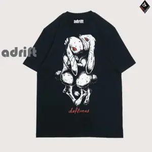 Y2K Unisex Harajuka Deftones Unisex Oversize Kalıp Tişört