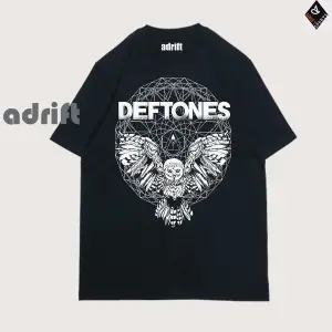 Y2K Unisex Harajuka Deftones Unisex Oversize Kalıp Tişört