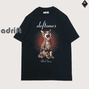 Y2K Unisex Harajuka Deftones Unisex Oversize Kalıp Tişört