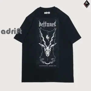 Y2K Unisex Harajuka Deftones Unisex Oversize Kalıp Tişört
