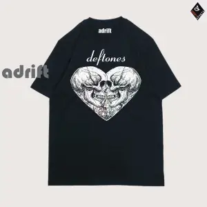Y2K Unisex Harajuka Deftones Unisex Oversize Kalıp Tişört